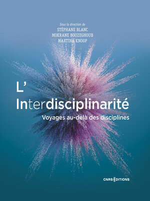 cover image of L'Interdisciplinarité--Voyages au-delà des disciplines